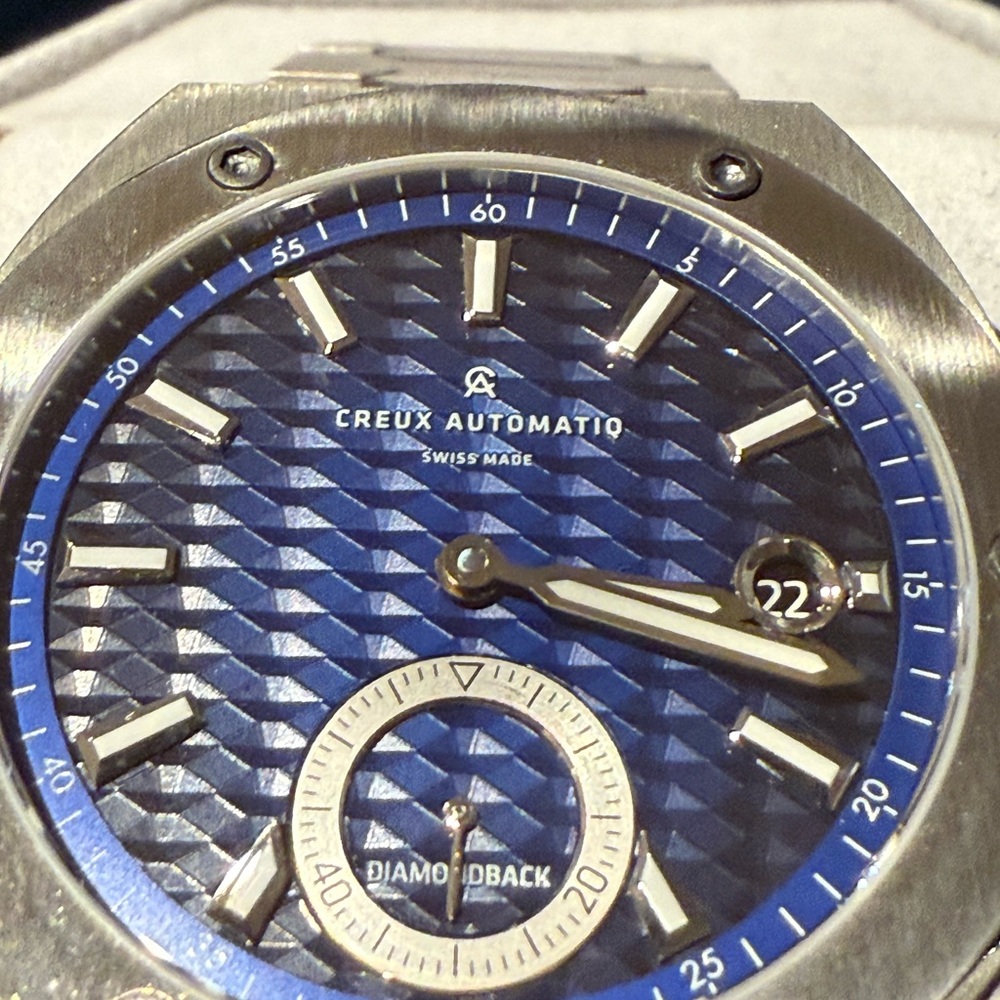 Cruex Automatiq Diamond Back CA-07 Blue Dial